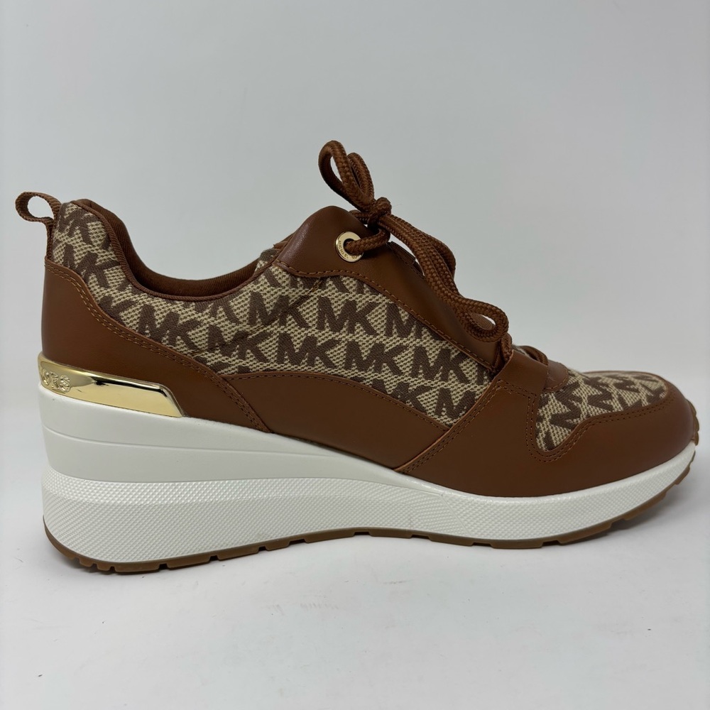 MICHAEL Michael Kors All Over Platform Logo Sneakers Size 8.5 NWOT - Picture 7 of 12